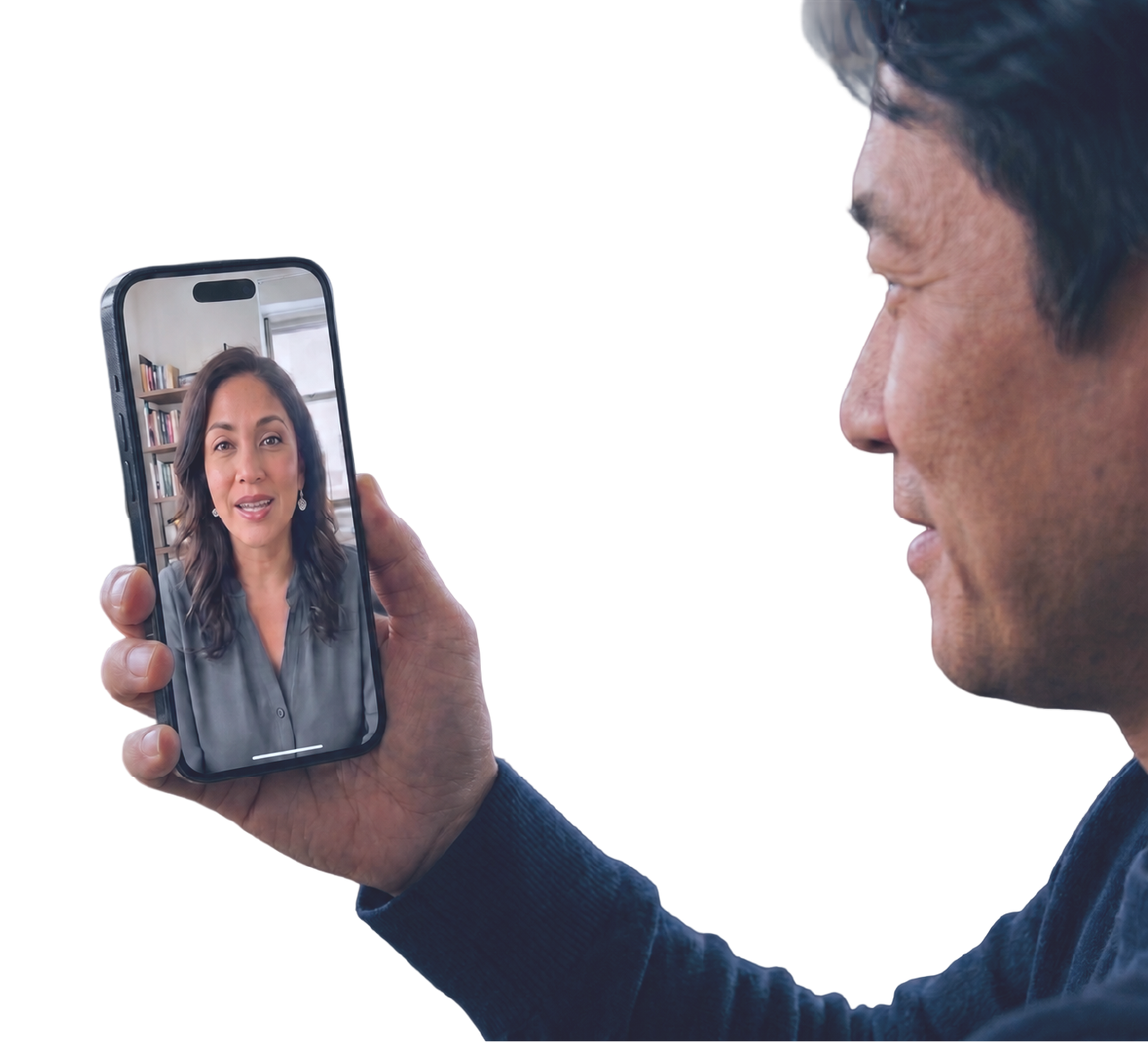 A Californian on a video call with a LegalCare attorney